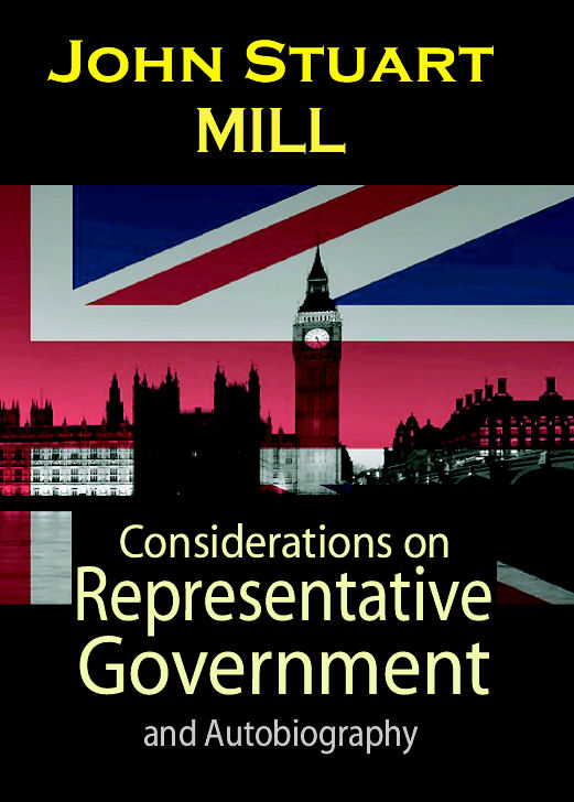 book cover John Stuart Mill Considerations on Representative Government